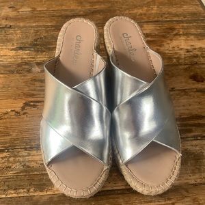 Charles David Silver Wedges